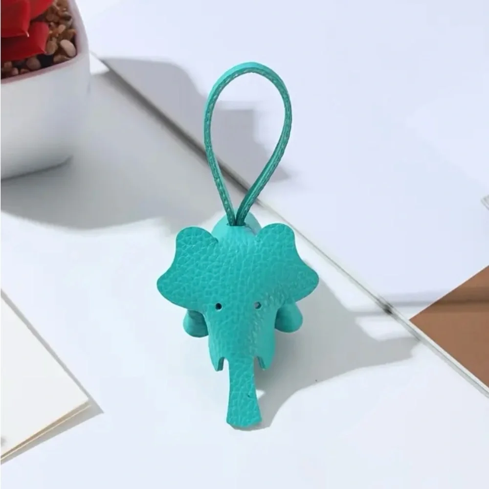 Elephant Bag Charm/Keychain  - Blue, Pink, Brown